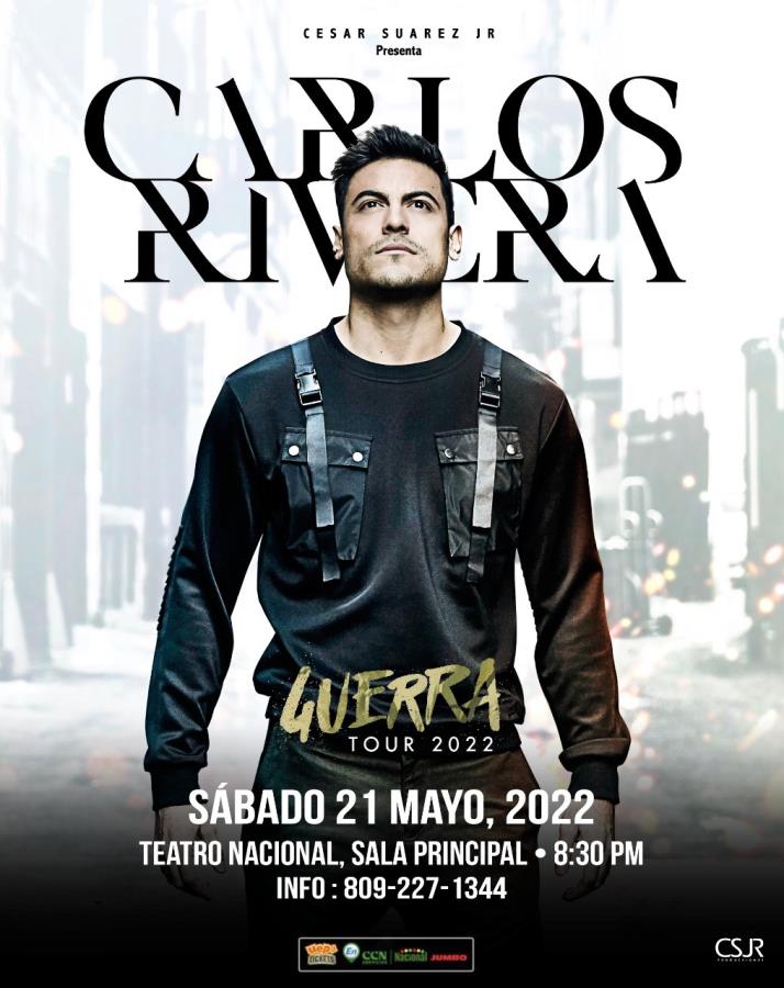 Carlos Rivera Guerra Tour 2020