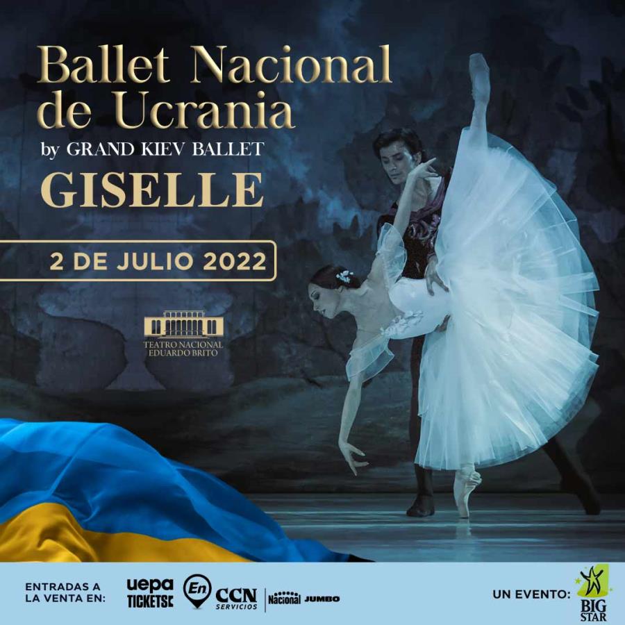Ballet Nacional de Ucrania presentando La Obra Maestra "El Lago de Los Cisnes"