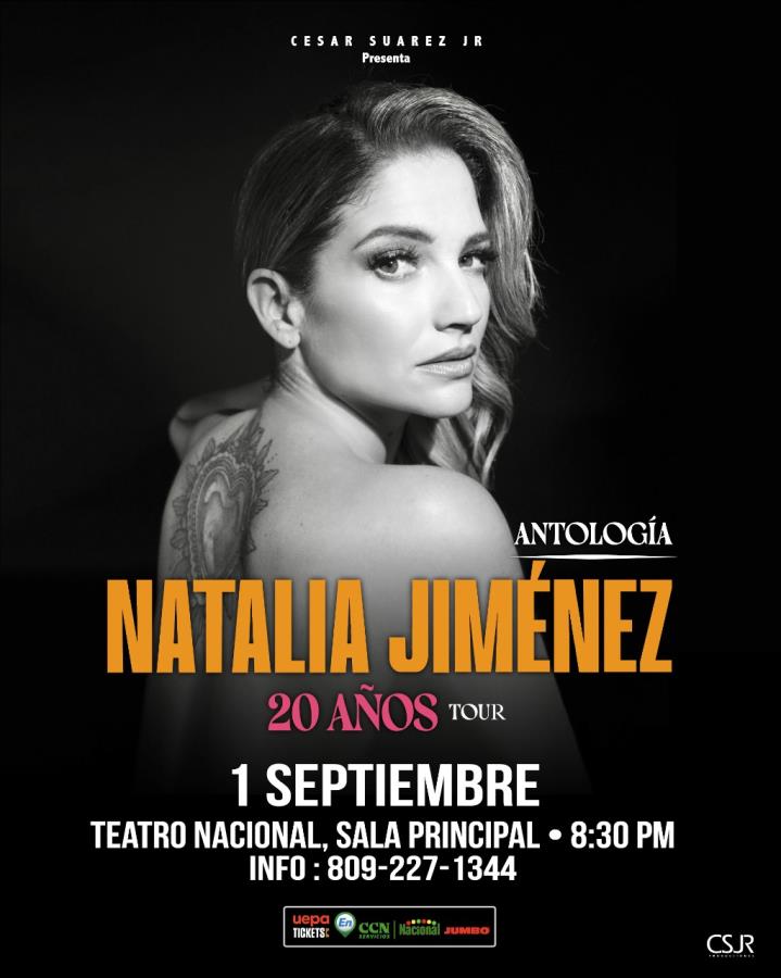 Natalia Jiménez "20 Años Tour"