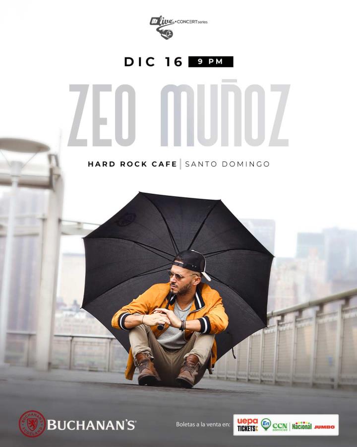 Zeo Muñoz en concierto