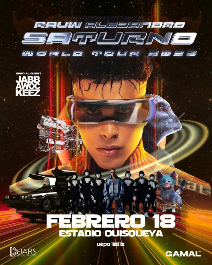 Rauw Alejandro "Saturno World Tour 2023"