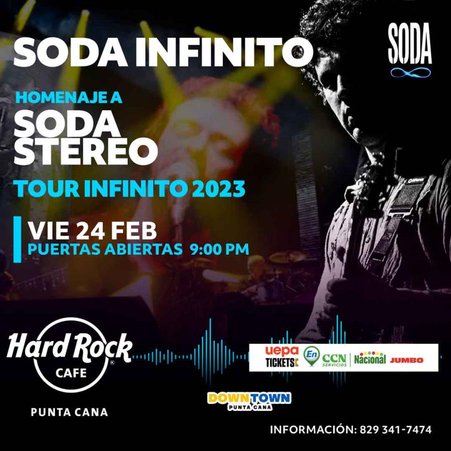 Homenaje a Soda Stereo función Punta Cana