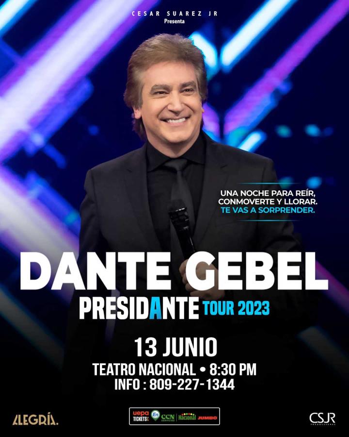 Dante Gebel "Presidante Tour 2023"