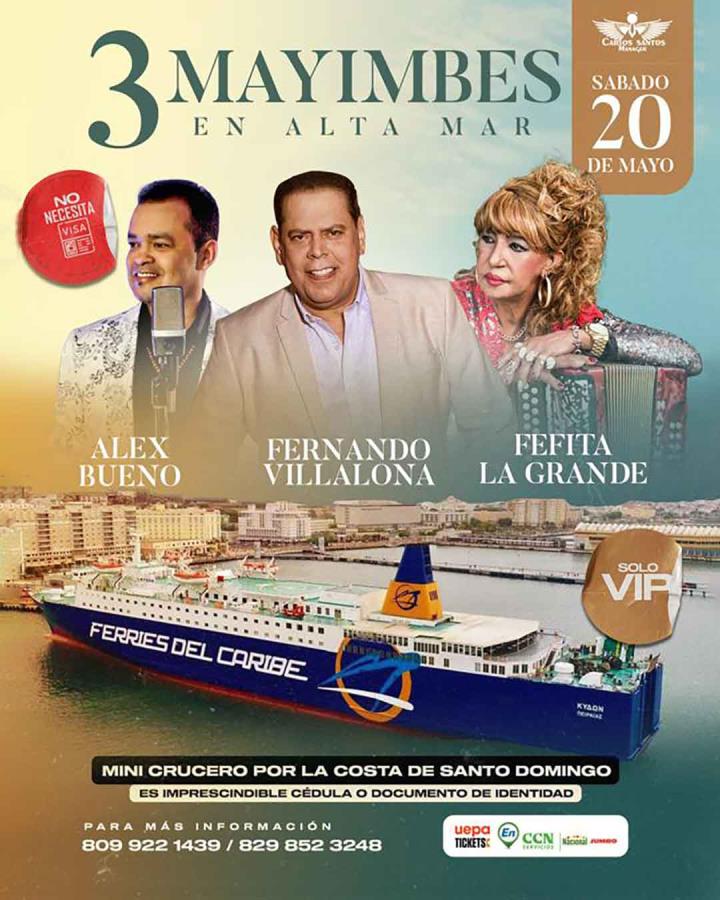 Tres Mayimbes en alta mar