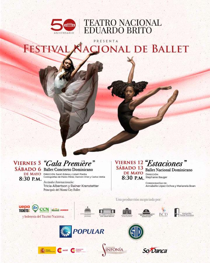 Festival Nacional de Ballet, Estaciones