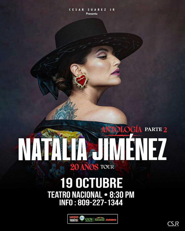 Natalia Jiménez "20 Años Tour"