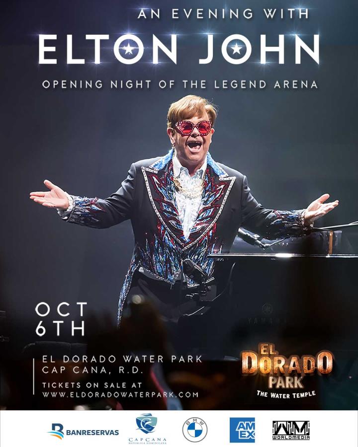 Elton John en el Anfiteatro El Dorado Park