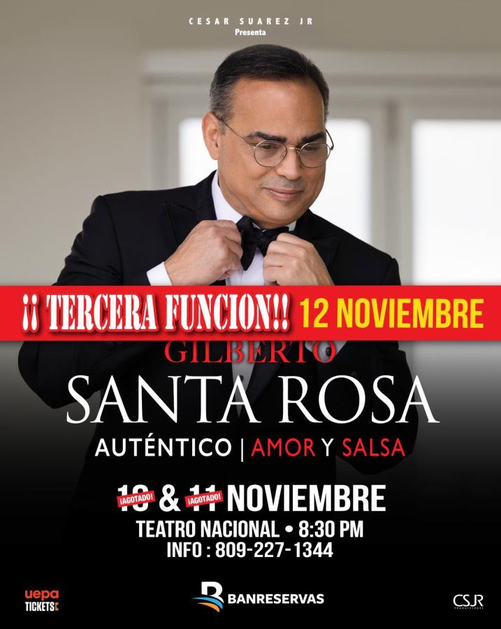 Gilberto Santa Rosa "Auténtico Tour 2023"