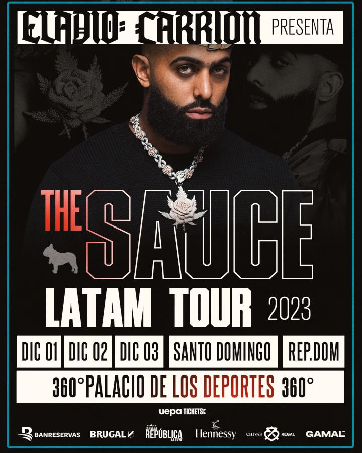 Eladio Carrion, The Sauce Latam Tour 2023