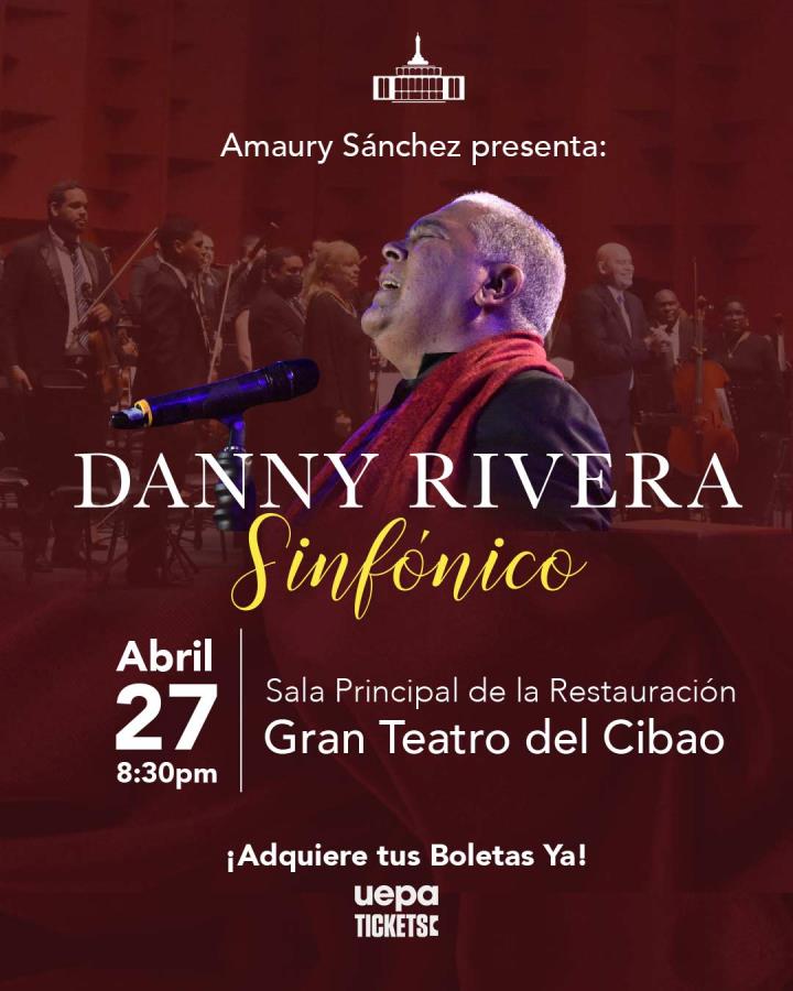 Danny Rivera Sinfónico Gran Teatro del Cibao